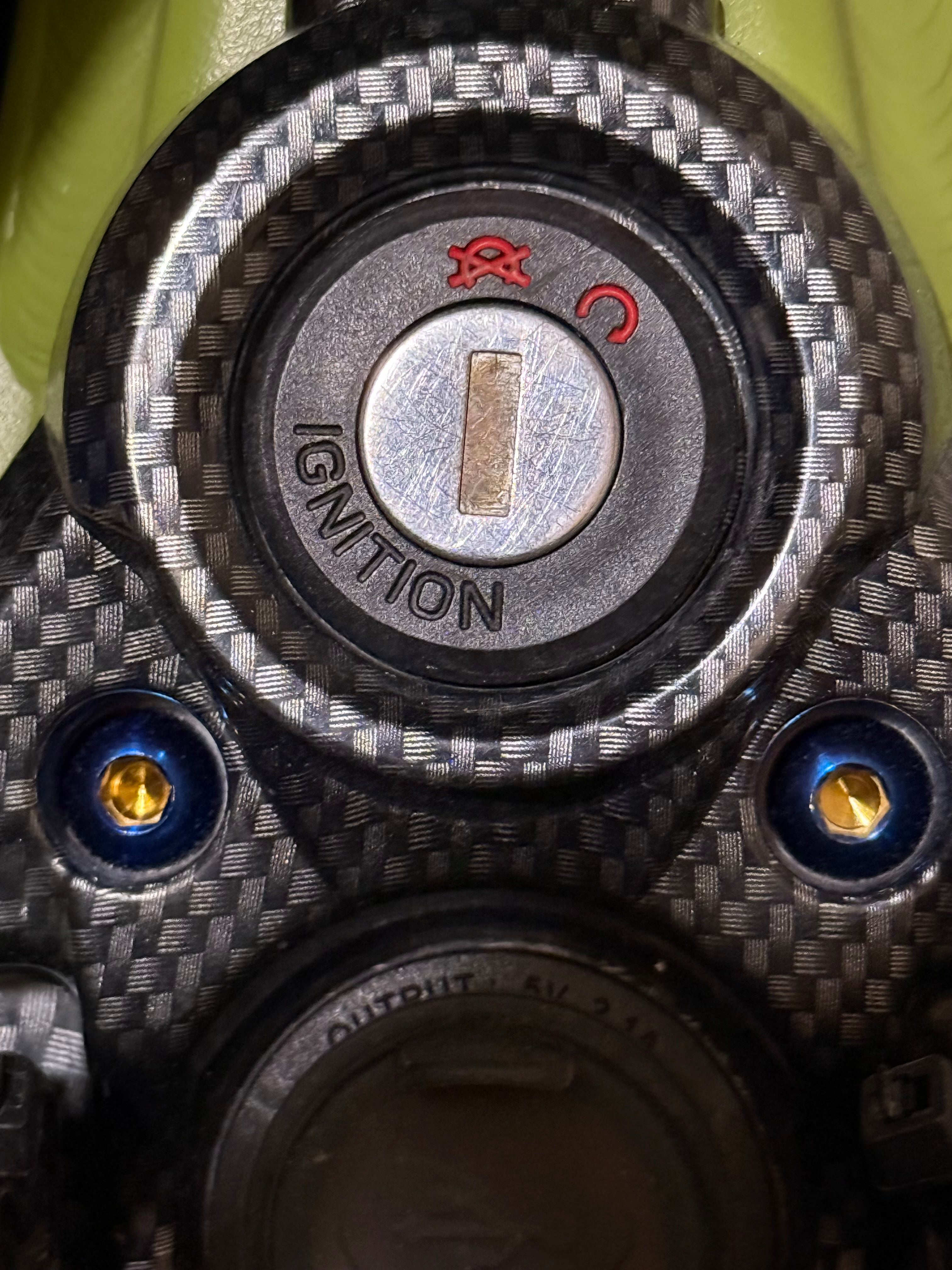 Surron Ignition Cover Titanium Bolts